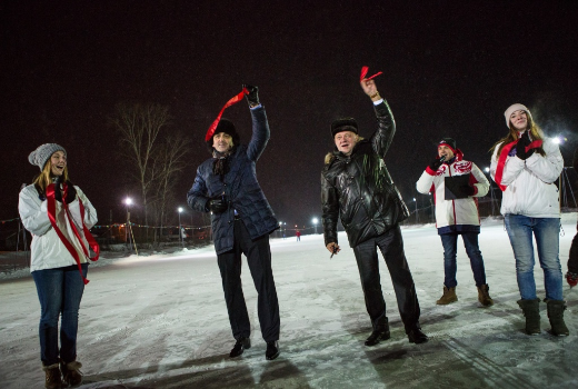 大学滑冰场—托木斯克公共事业的最佳创意